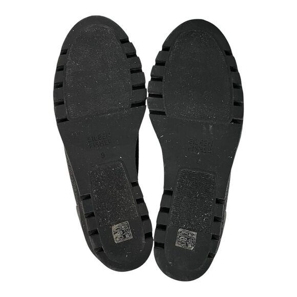 EILEEN FISHER | Dark Gray Pull On Stretch Quill Street Bootie 9 - Picture 9 of 9